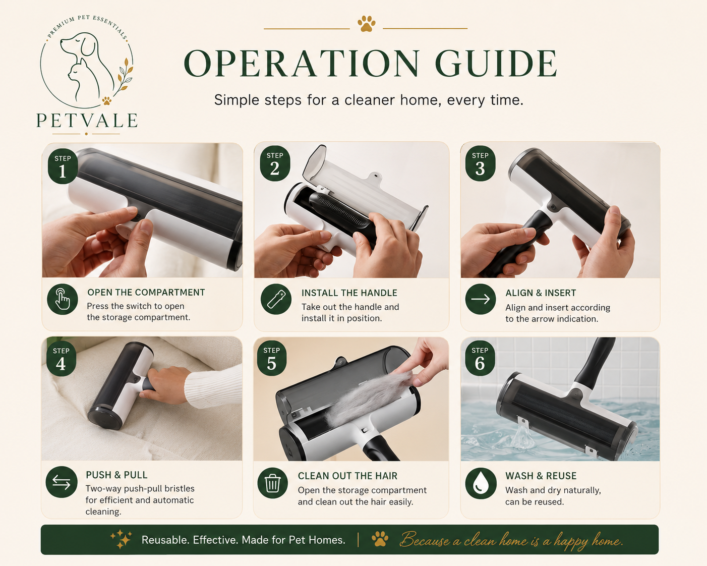 PETVALE™ Self-Cleaning Fur Remover