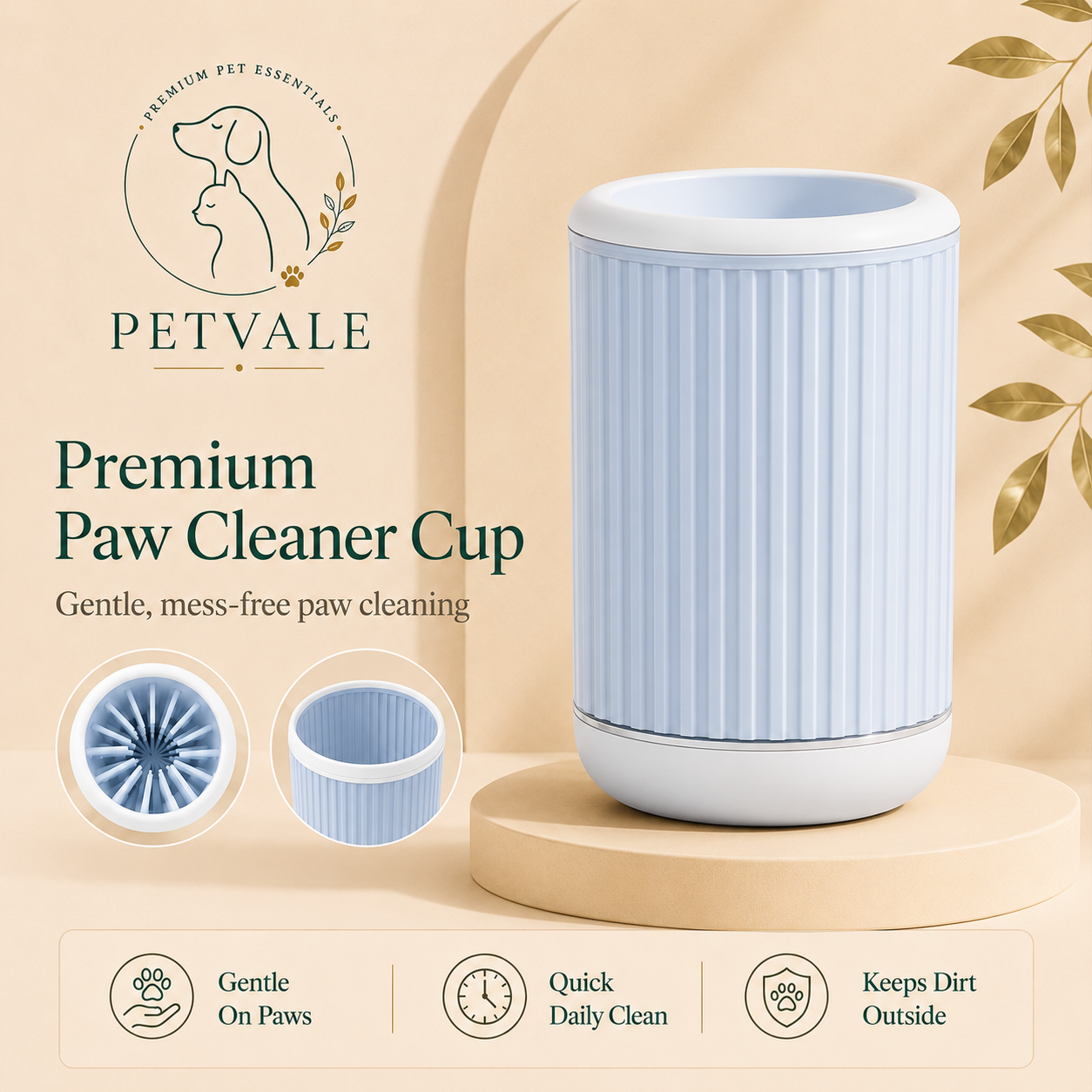Petvale Gentle Dog Paw Cleaner