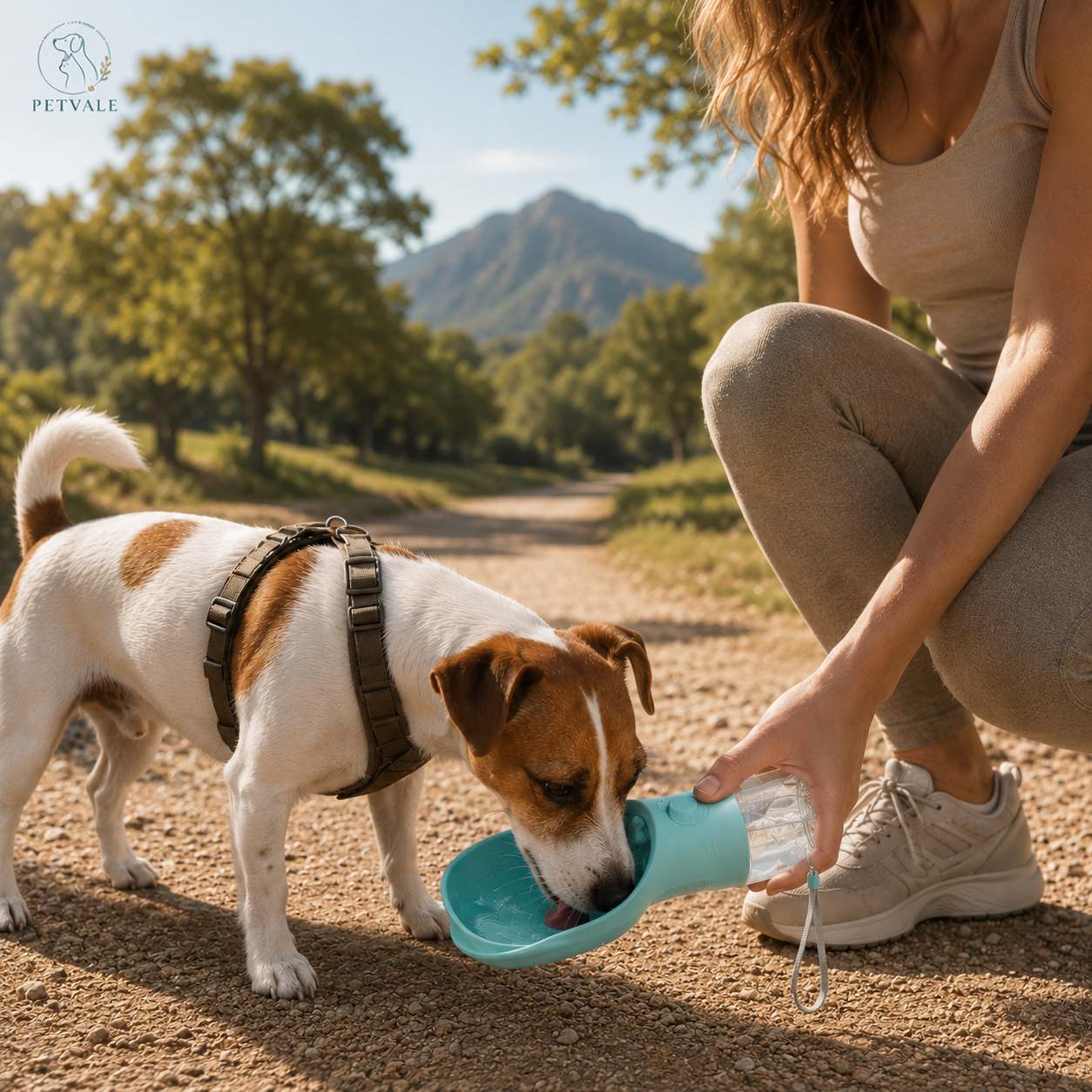 PETVALE™ Outdoor Dog Hydration & Treat Bottle
