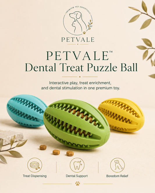 PETVALE™ Dental Treat Puzzle Ball