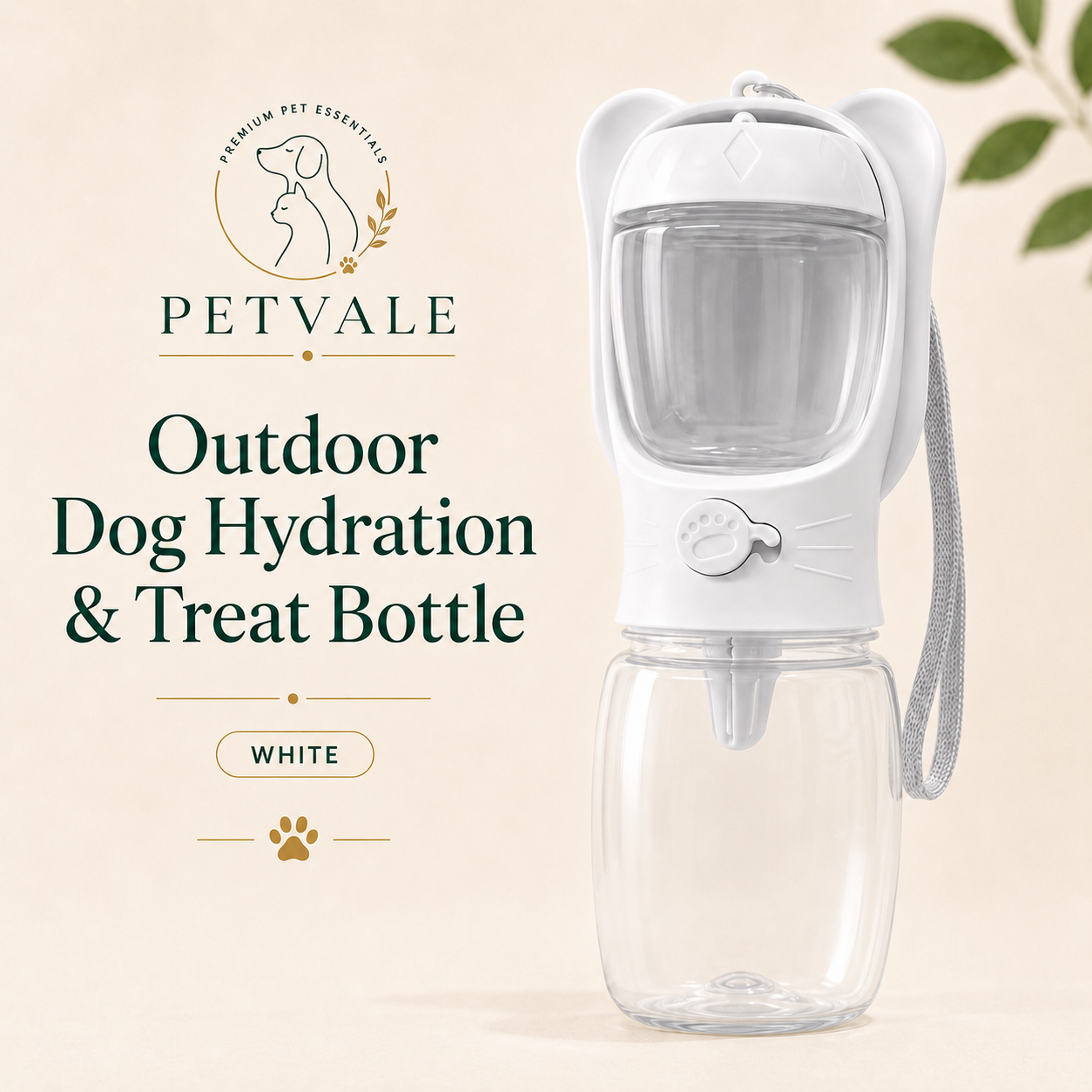 PETVALE™ Outdoor Dog Hydration & Treat Bottle