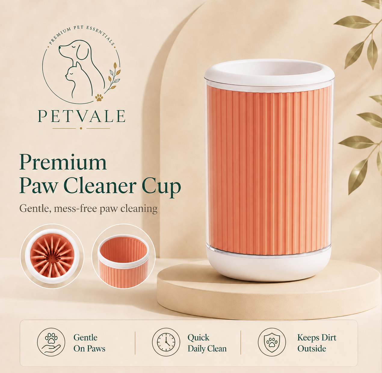 Petvale Gentle Dog Paw Cleaner